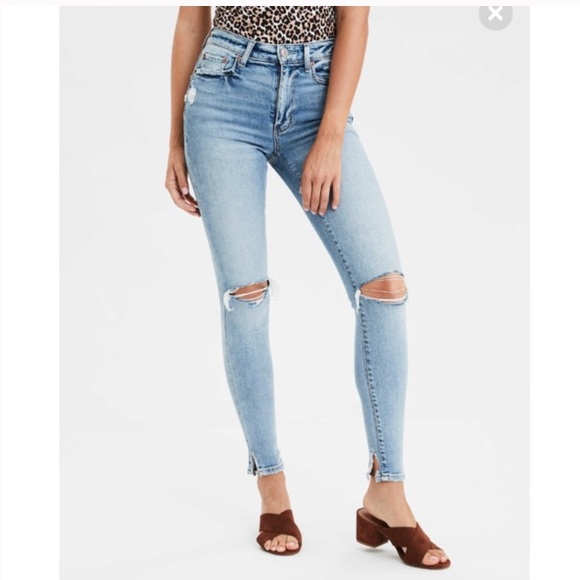 🆕 American Eagle Sz 18 Super High Waisted Jegging